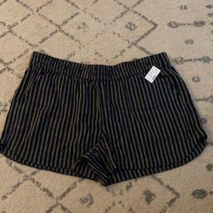Pull in shorts. New with tags.